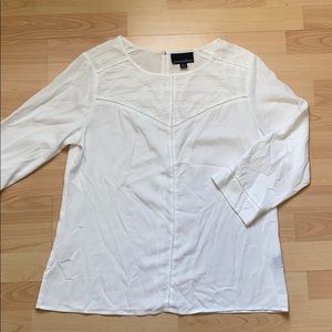 Long Sleeve White Blouse